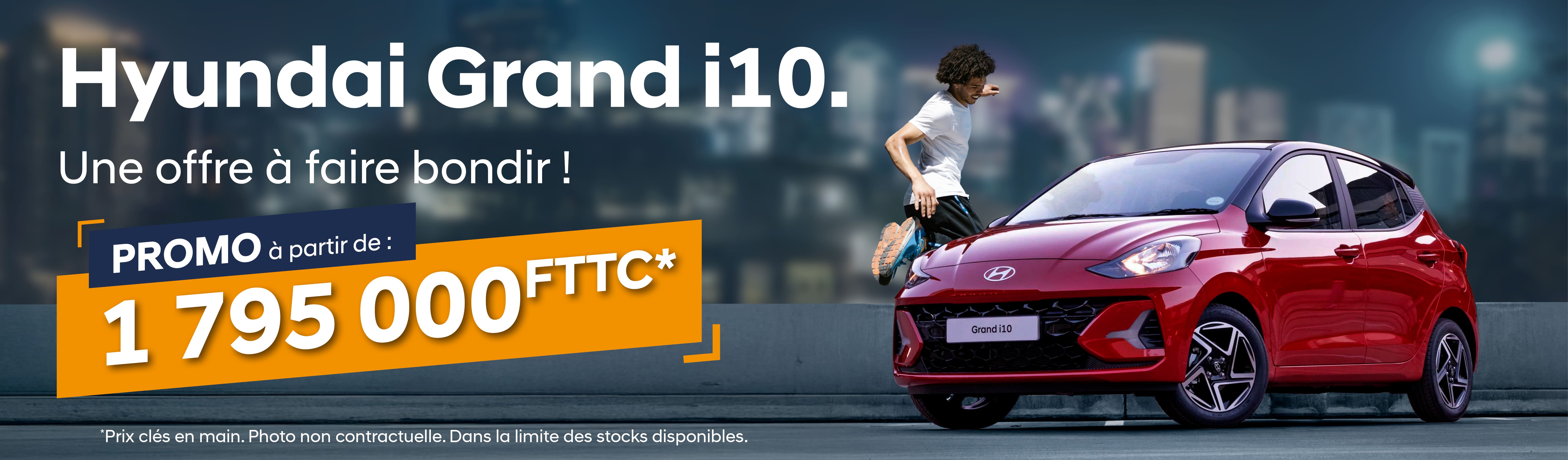 Modèle Grand i10 - Voiture citadine